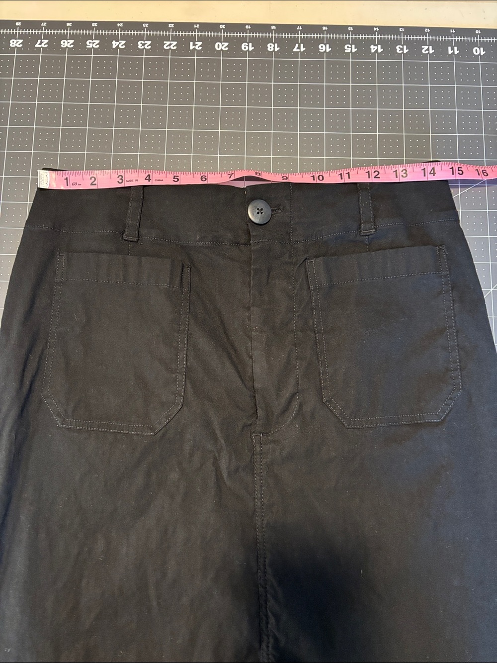 Maeve Women’s 37” Long Poplin Skirt with Back Slit - Picture 7 of 7